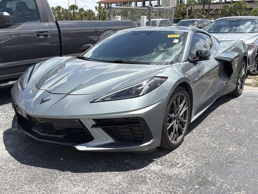 Gray Metallic 2024 Chevrolet Corvette Stingray w/3LT