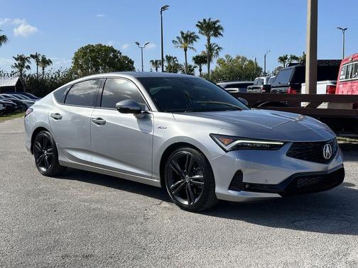 Lunar Silver Metallic 2024 Acura Integra A-Spec Technology