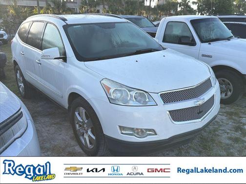 White 2012 Chevrolet Traverse LTZ