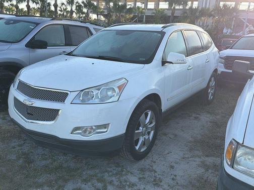 White 2012 Chevrolet Traverse LTZ