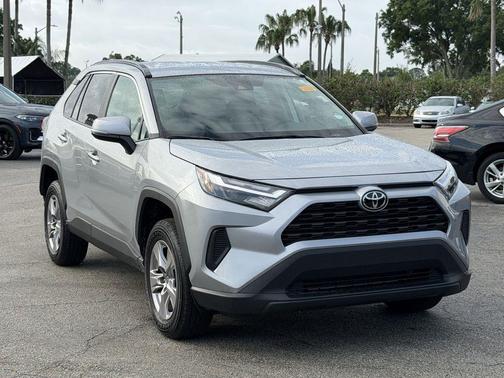 Silver Sky Metallic 2025 Toyota RAV4 XLE