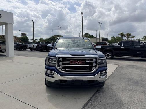 Stone Blue Metallic 2018 GMC Sierra 1500 SLT