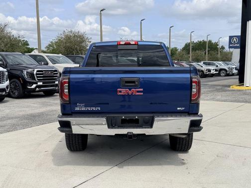 Stone Blue Metallic 2018 GMC Sierra 1500 SLT