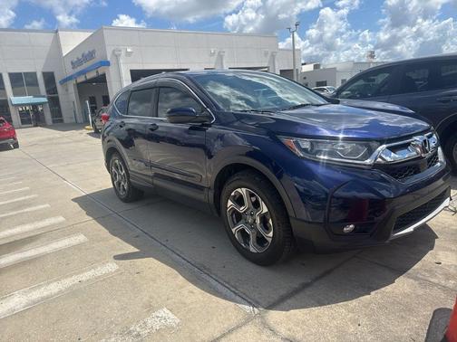 Obsidian Blue Pearl 2017 Honda CR-V EX