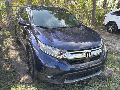 Obsidian Blue Pearl 2017 Honda CR-V EX