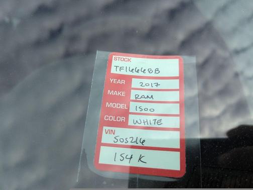 2017 RAM 1500 Big Horn