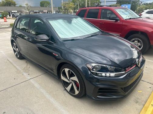 Dark Iron Blue Metallic 2021 Volkswagen Golf GTI 2.0T S