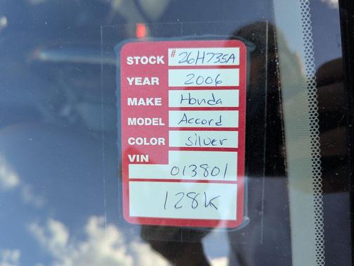 2006 Honda Accord EX