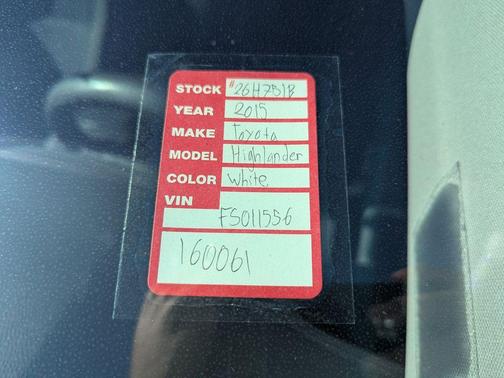 2015 Toyota Highlander LE