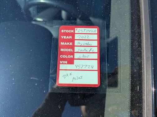 2022 Hyundai SANTA FE Calligraphy