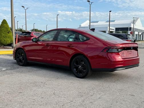 Radiant Red Metallic 2025 Honda Accord SE