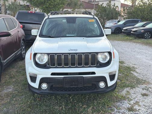 Alpine White Clearcoat 2019 Jeep Renegade Latitude