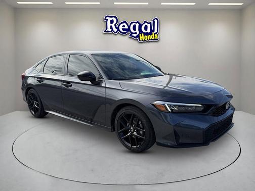 Meteorite Gray Metallic 2026 Honda Civic Sport