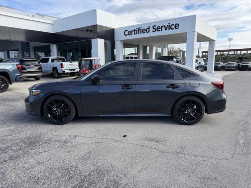 Meteorite Gray Metallic 2026 Honda Civic Sport