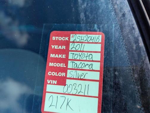 2011 Toyota Tacoma Double Cab