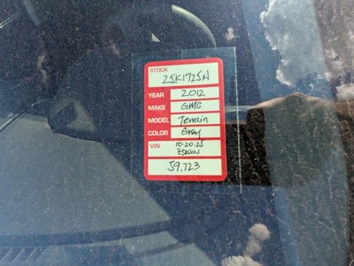 2012 GMC Terrain SLE-1