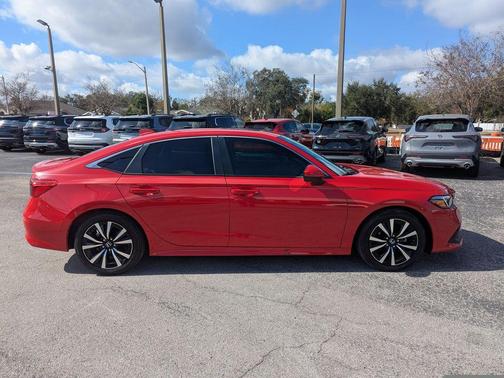 Rallye Red 2024 Honda Civic EX