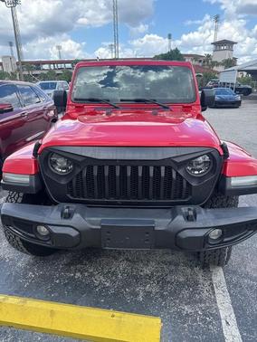Firecracker Red Clearcoat 2022 Jeep Gladiator Sport
