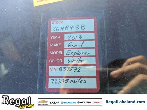 2013 Ford Explorer XLT