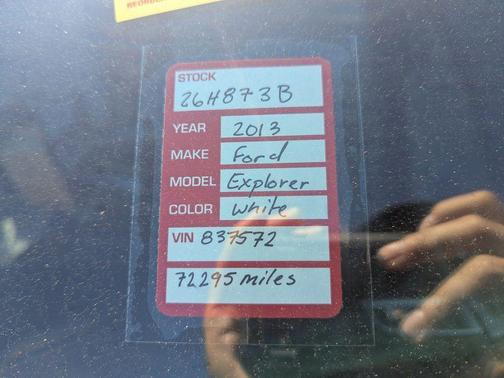 2013 Ford Explorer XLT