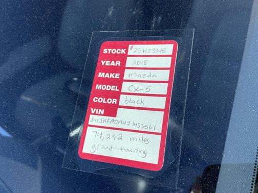 2018 Mazda CX-5 Grand Touring