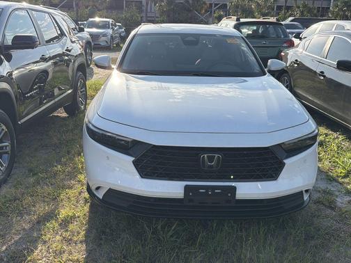 White 2023 Honda Accord Hybrid EX-L