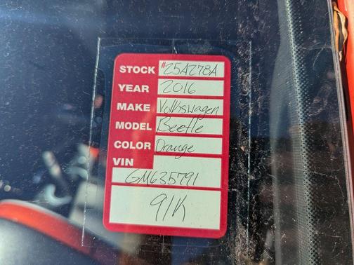 2016 Volkswagen Beetle 1.8T SE