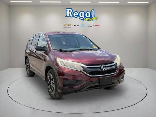 Red 2016 Honda CR-V SE