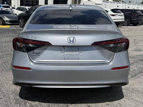 Solar Silver Metallic 2026 Honda Civic LX