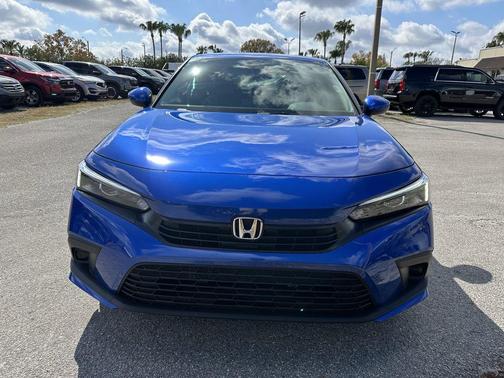 Blue 2023 Honda Civic LX