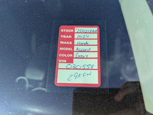 2024 Honda Accord LX