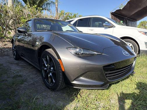 Machine Gray 2018 Mazda MX-5 Miata RF Grand Touring