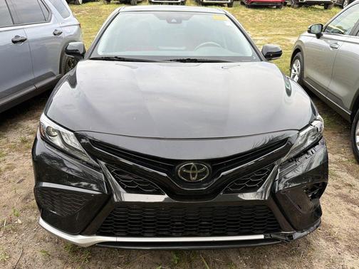 Midnight Black Metallic 2023 Toyota Camry XSE
