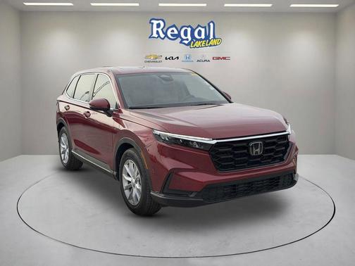 Radiant Red Metallic 2025 Honda CR-V EX