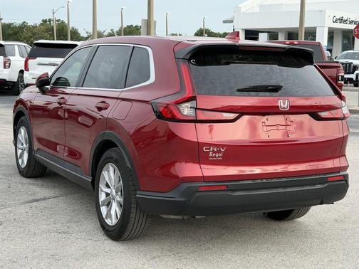 Radiant Red Metallic 2025 Honda CR-V EX