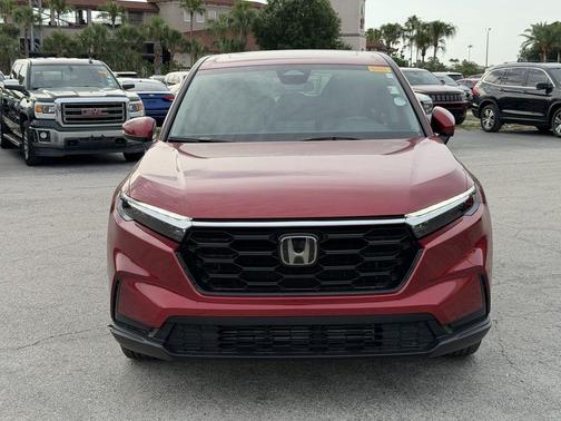 Radiant Red Metallic 2025 Honda CR-V EX
