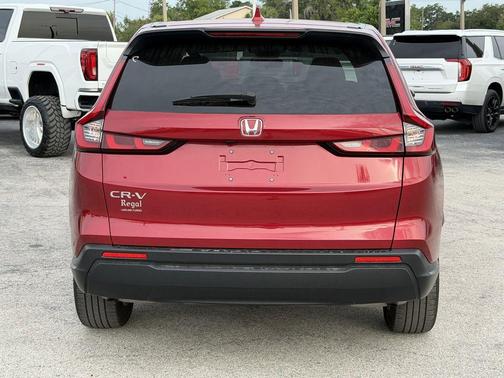 Radiant Red Metallic 2025 Honda CR-V EX