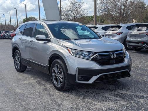 Lunar Silver Metallic 2022 Honda CR-V EX-L