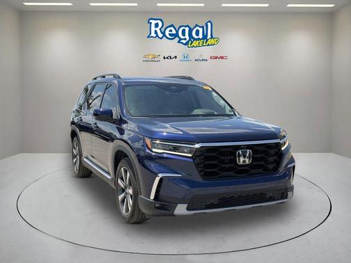Obsidian Blue Pearl 2025 Honda Pilot Elite