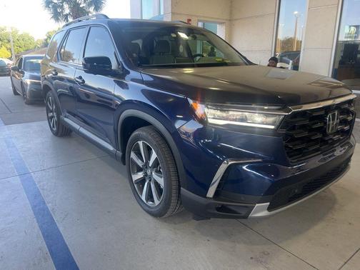 Obsidian Blue Pearl 2025 Honda Pilot Elite
