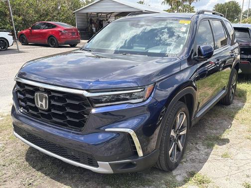 Obsidian Blue Pearl 2025 Honda Pilot Elite