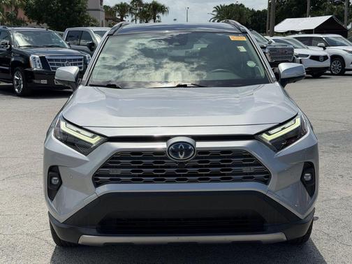 Silver Sky Metallic 2024 Toyota RAV4 Hybrid Limited