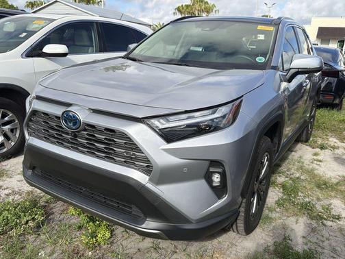 Silver Sky Metallic 2024 Toyota RAV4 Hybrid Limited