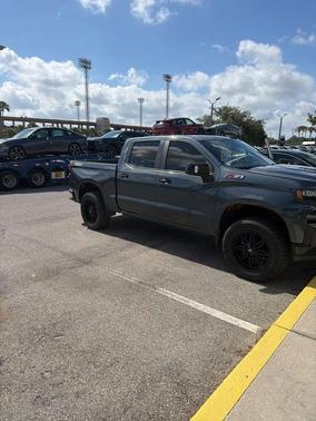 Shadow Gray Metallic 2019 Chevrolet Silverado 1500 LT Trail Boss