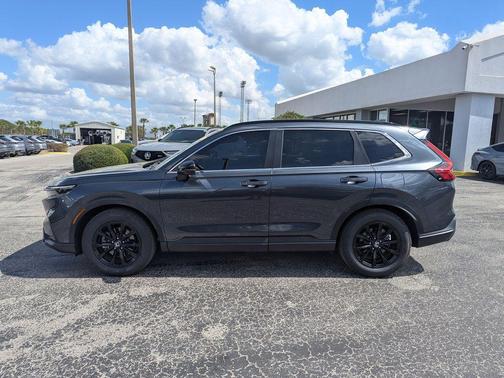 Meteorite Gray Metallic 2023 Honda CR-V Hybrid Sport