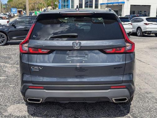Meteorite Gray Metallic 2023 Honda CR-V Hybrid Sport