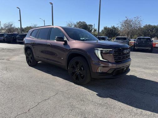 Crystal Metallic 2026 GMC Acadia Elevation