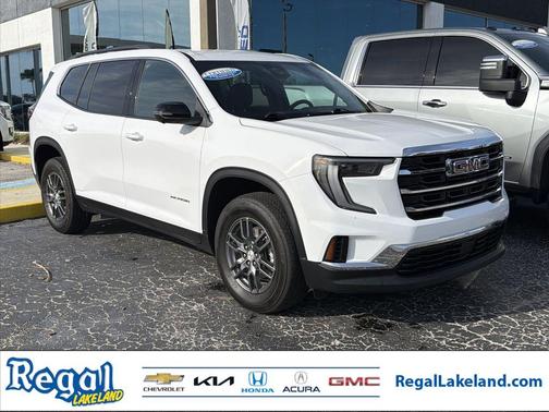 Summit White 2025 GMC Acadia Elevation