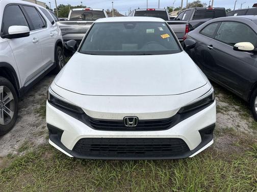 Platinum White Pearl 2022 Honda Civic Sport