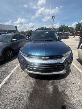 Pacific Blue Metallic 2021 Chevrolet Trailblazer LT